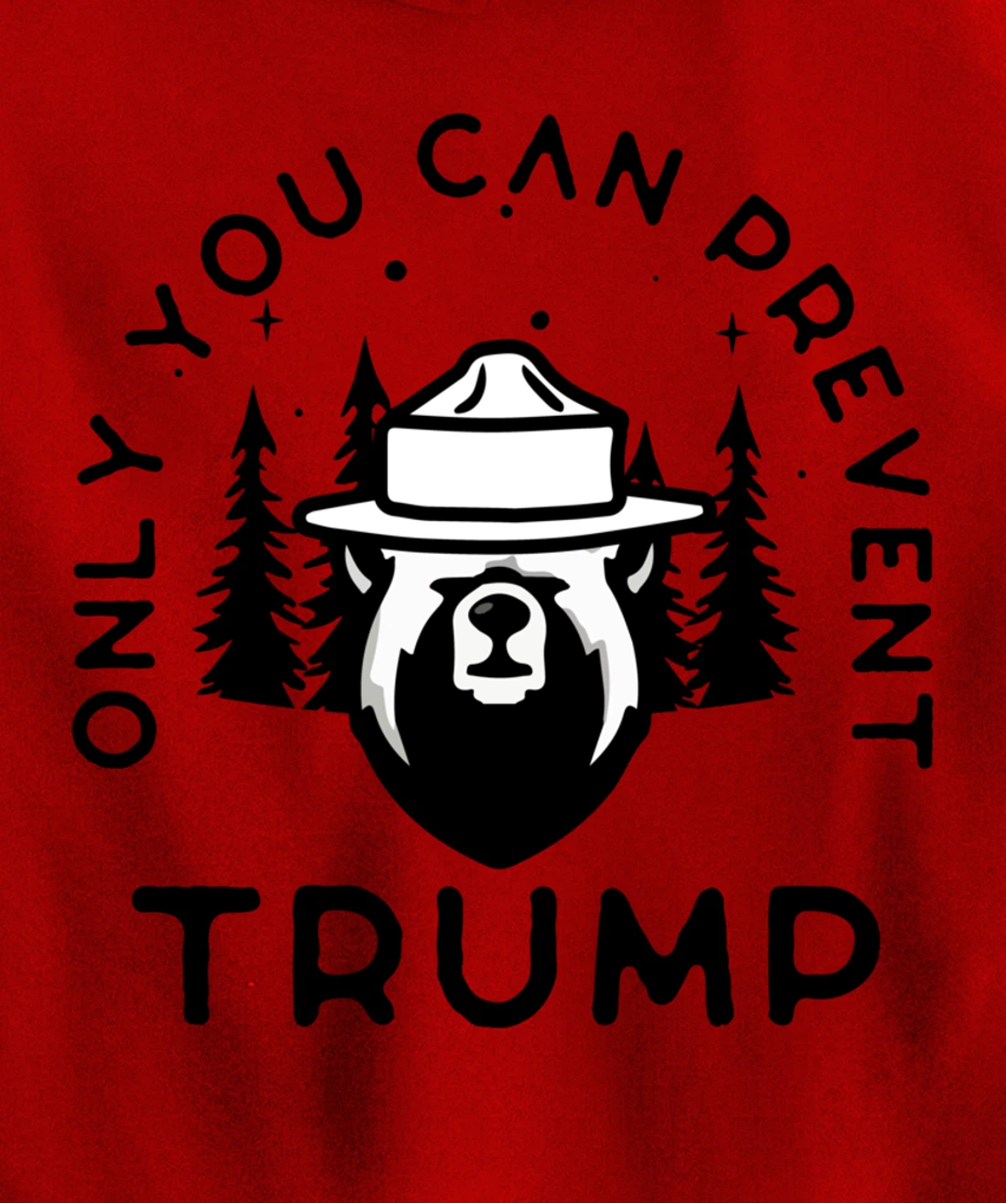 Anti-Trump Only You Can Prevent Trump Pullover Hoodie
