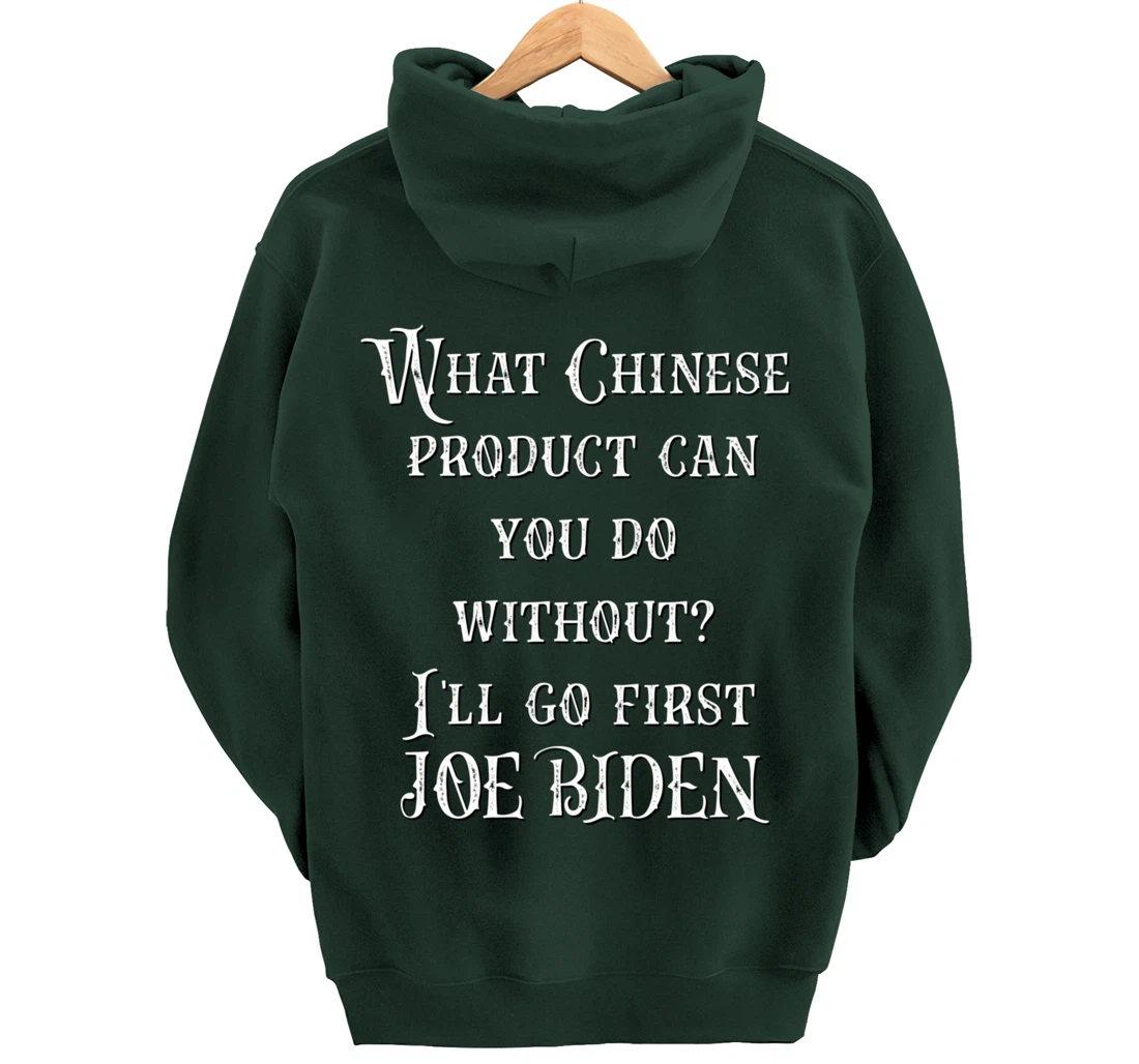 Christmas Biden Funny Republican Political Sarcasm Trump Pullover Hoodie