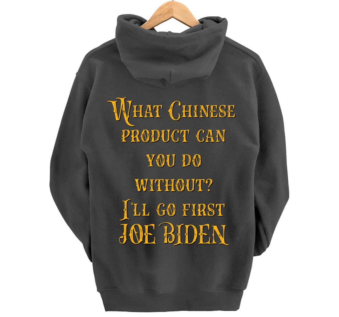 Christmas Biden Funny Republican Political Sarcasm Trump Pullover Hoodie