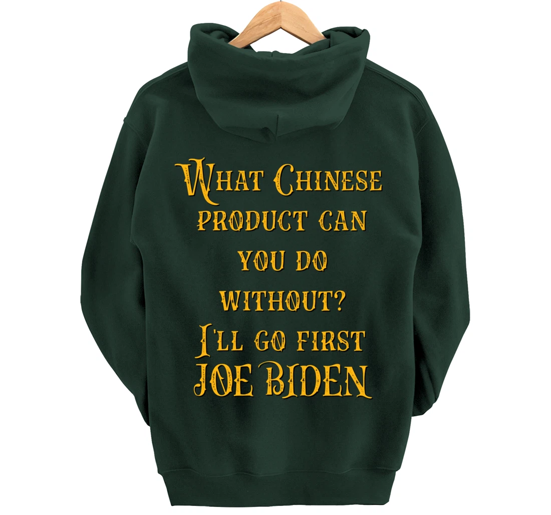 Christmas Biden Funny Republican Political Sarcasm Trump Pullover Hoodie
