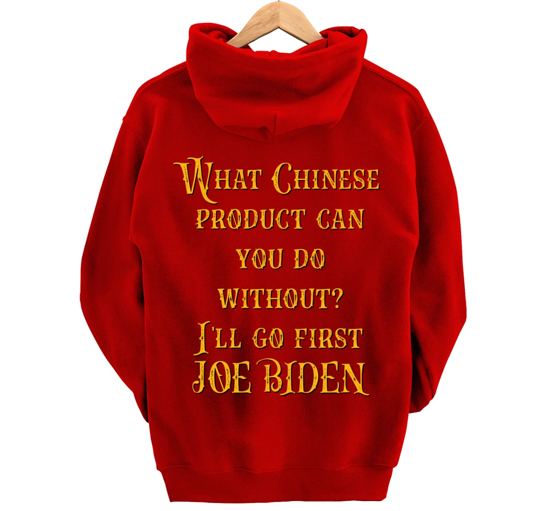 Christmas Biden Funny Republican Political Sarcasm Trump Pullover Hoodie
