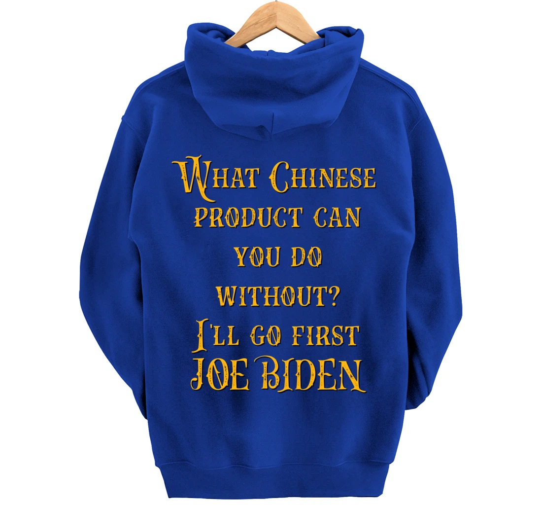 Christmas Biden Funny Republican Political Sarcasm Trump Pullover Hoodie