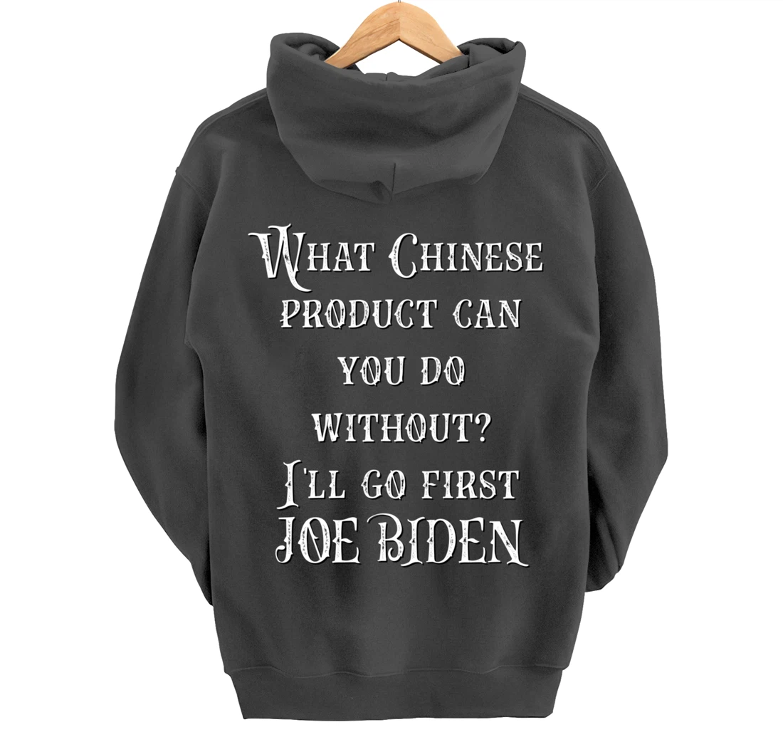 Christmas Biden Funny Republican Political Sarcasm Trump Pullover Hoodie