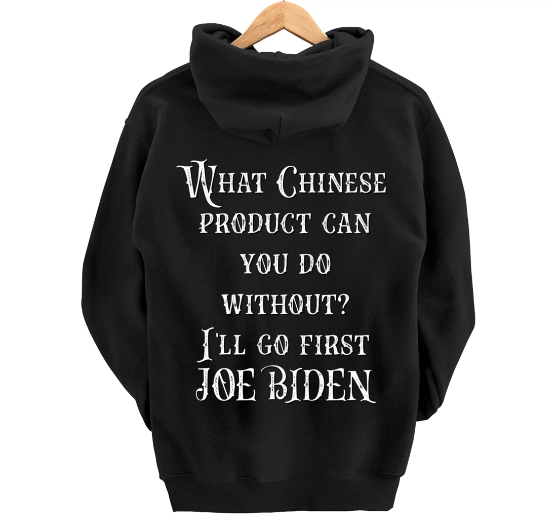 Christmas Biden Funny Republican Political Sarcasm Trump Pullover Hoodie