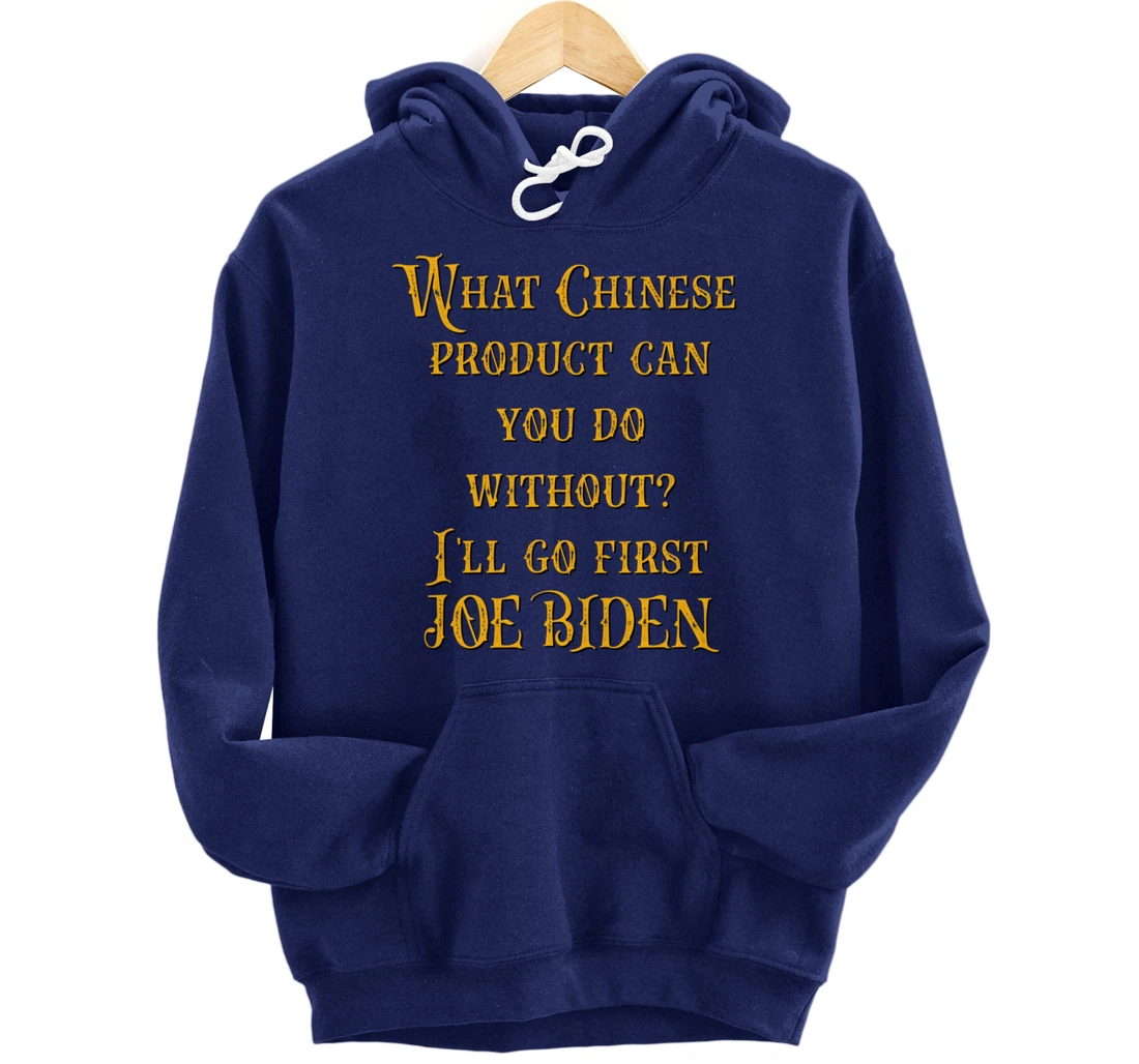 Christmas Biden Funny Republican Political Sarcasm Trump Pullover Hoodie