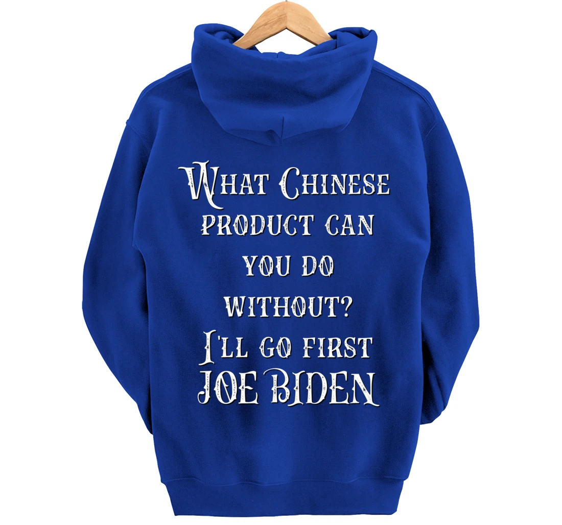 Christmas Biden Funny Republican Political Sarcasm Trump Pullover Hoodie