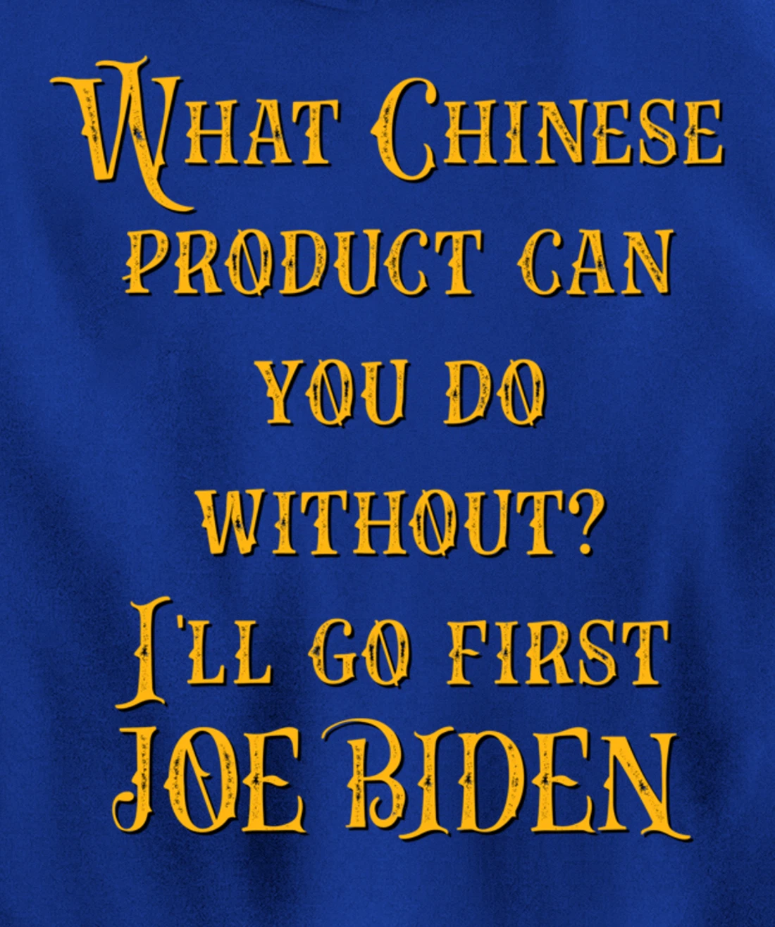 Christmas Biden Funny Republican Political Sarcasm Trump Pullover Hoodie