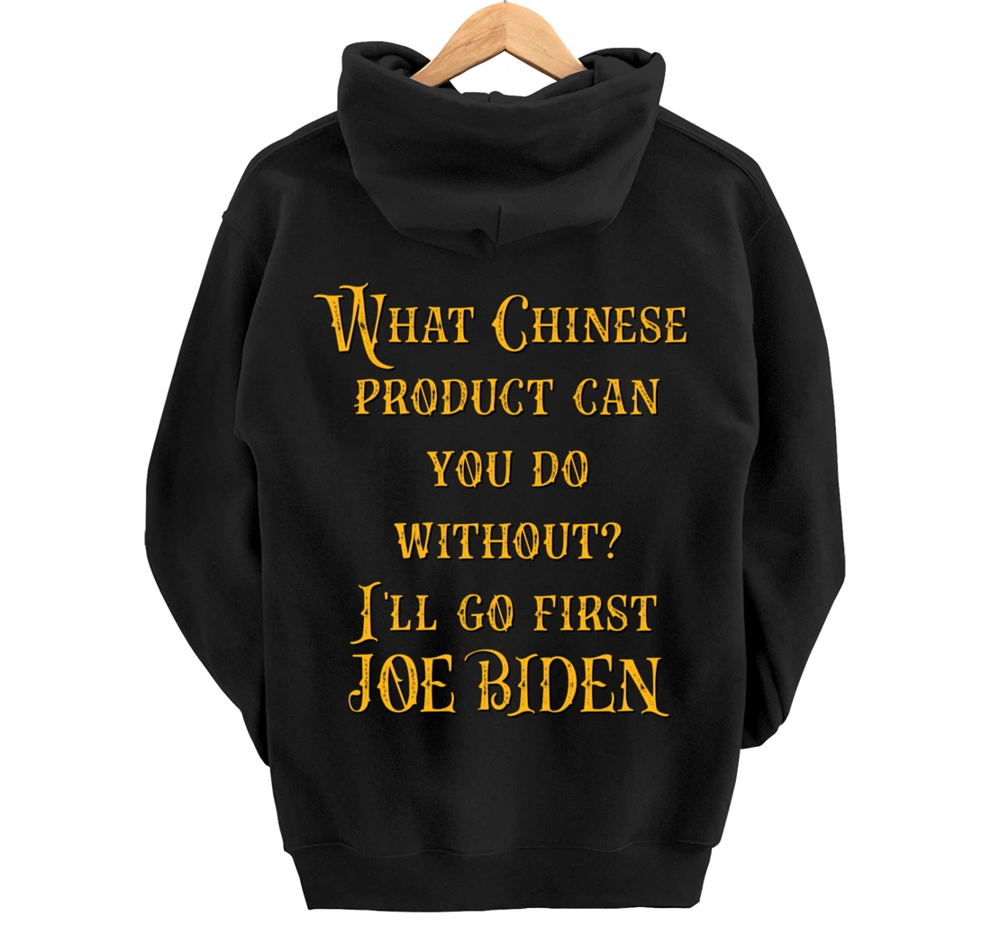 Christmas Biden Funny Republican Political Sarcasm Trump Pullover Hoodie