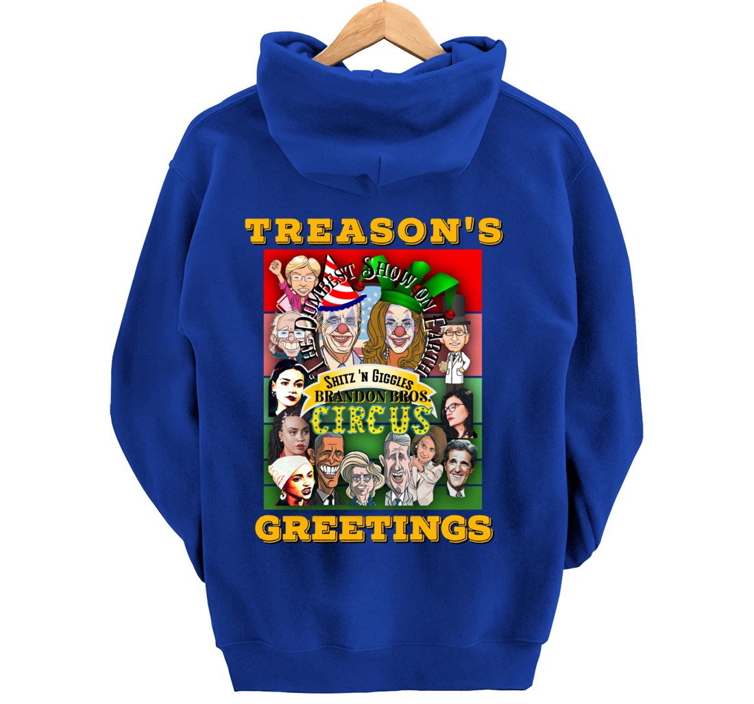 Swamp Xmas Wreath Biden Squad Trump Ugly Christmas Sweater Pullover Hoodie