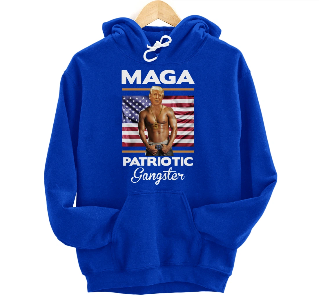 Trump Life Gangster Gift Design Idea Pr Trump Lib Bash Pullover Hoodie