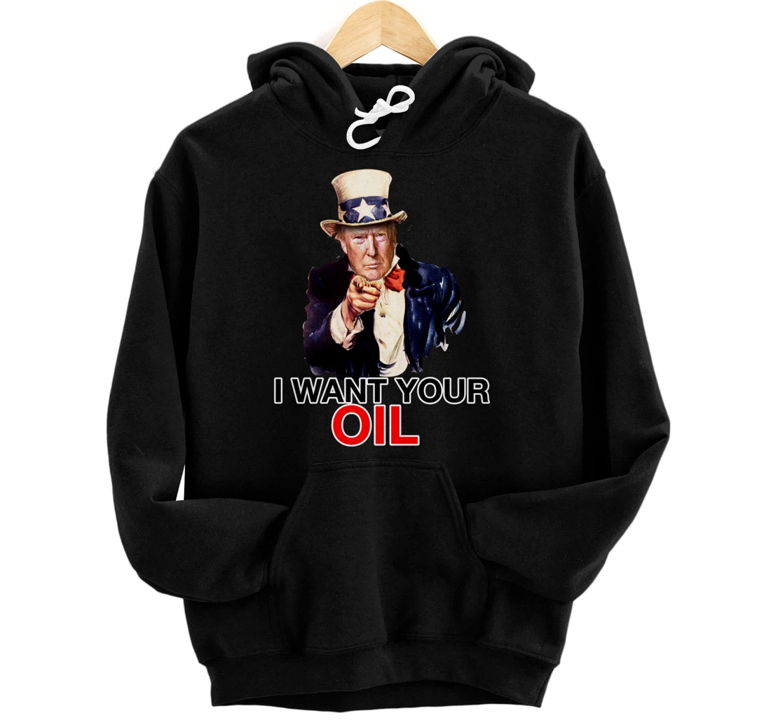 Uncle Sam Funny Anti Trump Merch Gear Pullover Hoodie