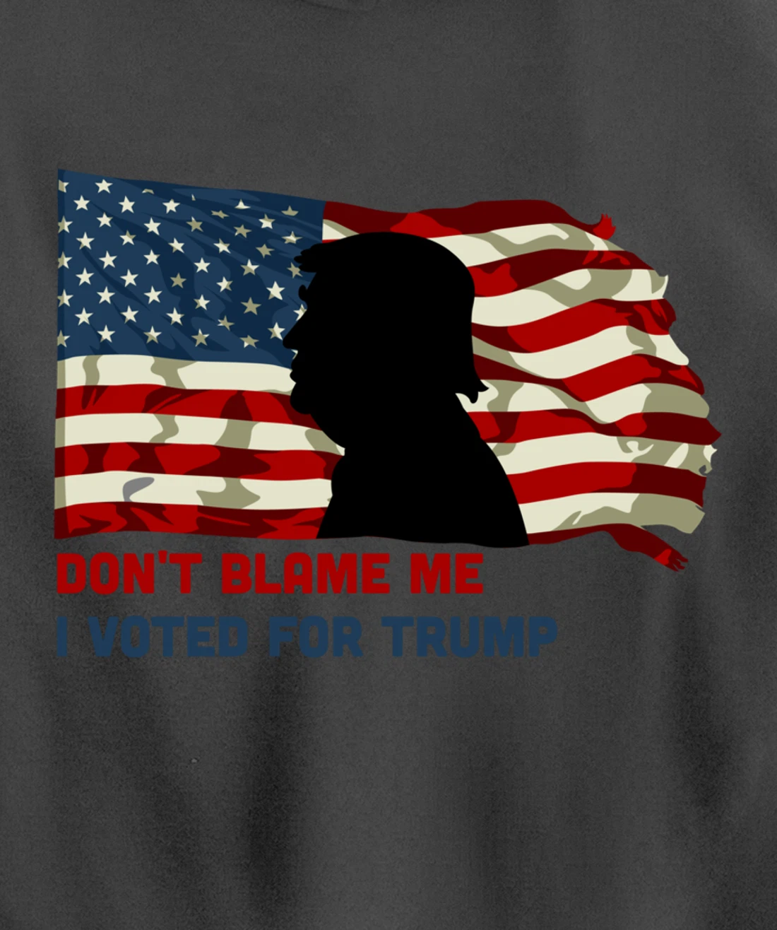 Don't Blame Me I Voted For Trump Pullover Hoodie