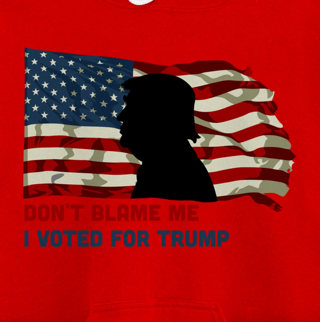 Don't Blame Me I Voted For Trump Pullover Hoodie