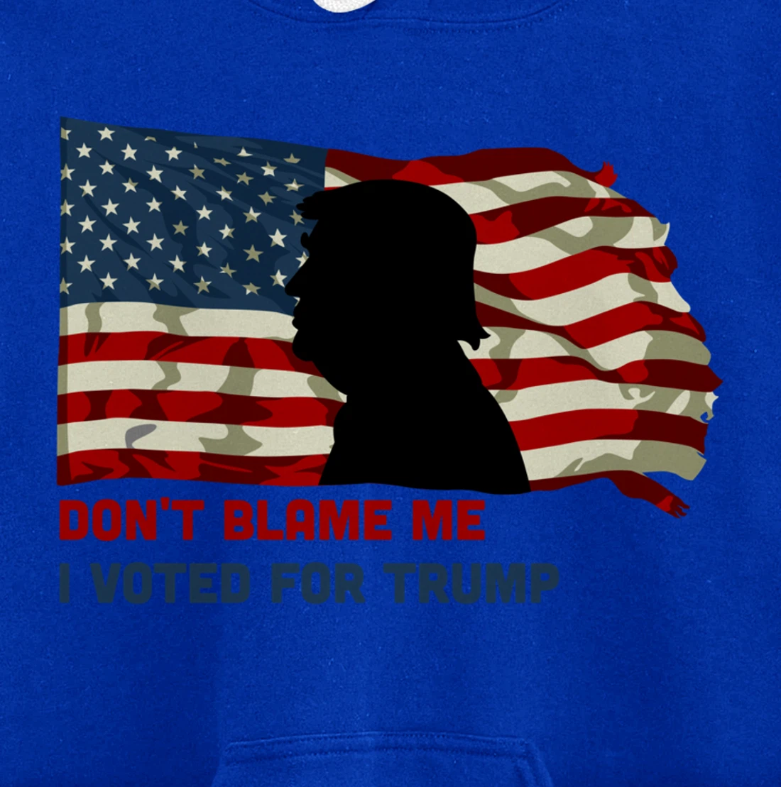Don't Blame Me I Voted For Trump Pullover Hoodie