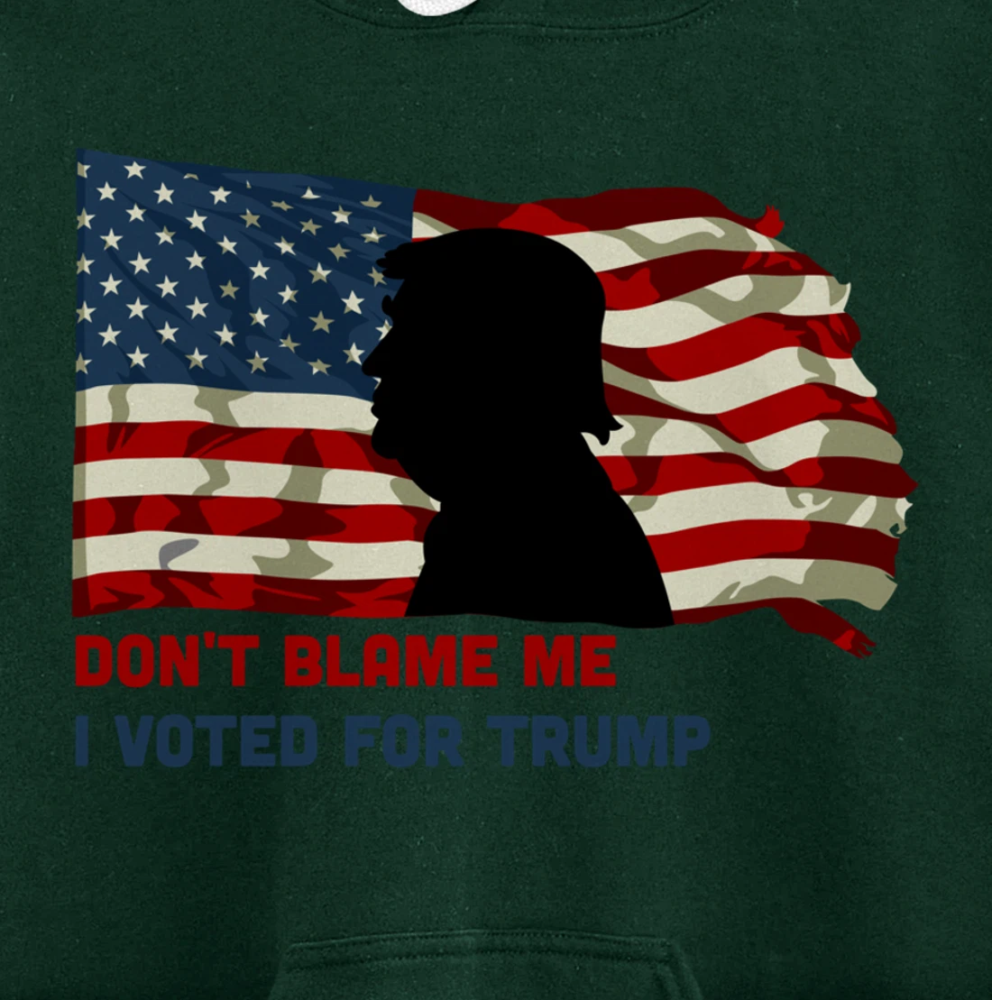 Don't Blame Me I Voted For Trump Pullover Hoodie