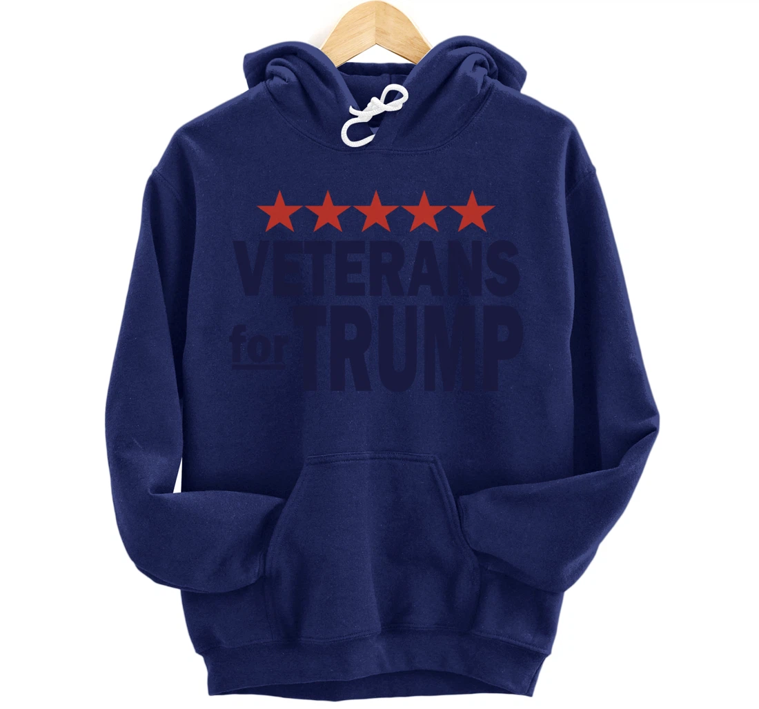 Veterans for Trump Pullover Hoodie
