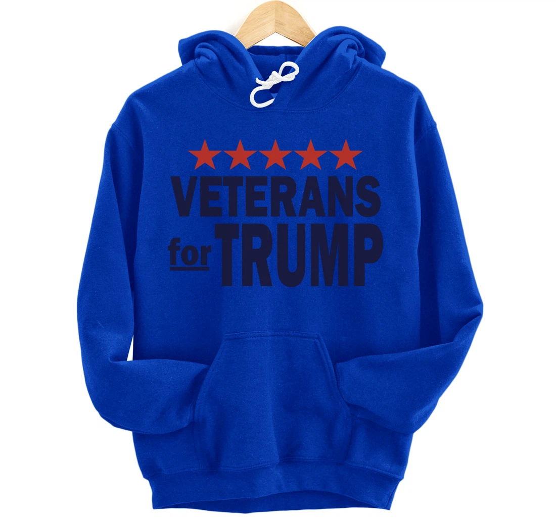 Veterans for Trump Pullover Hoodie