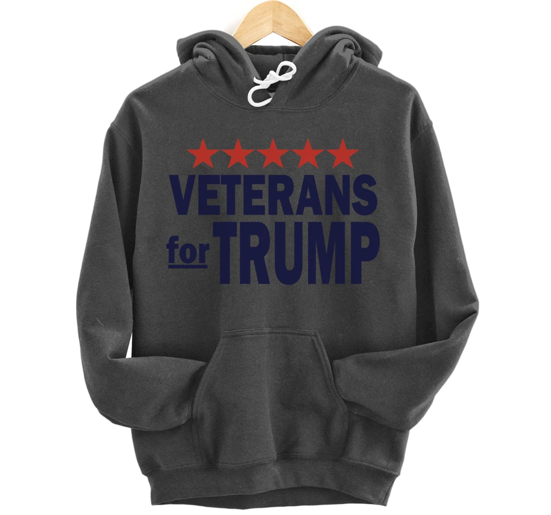 Veterans for Trump Pullover Hoodie