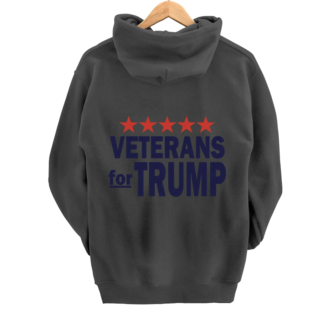 Veterans for Trump Pullover Hoodie