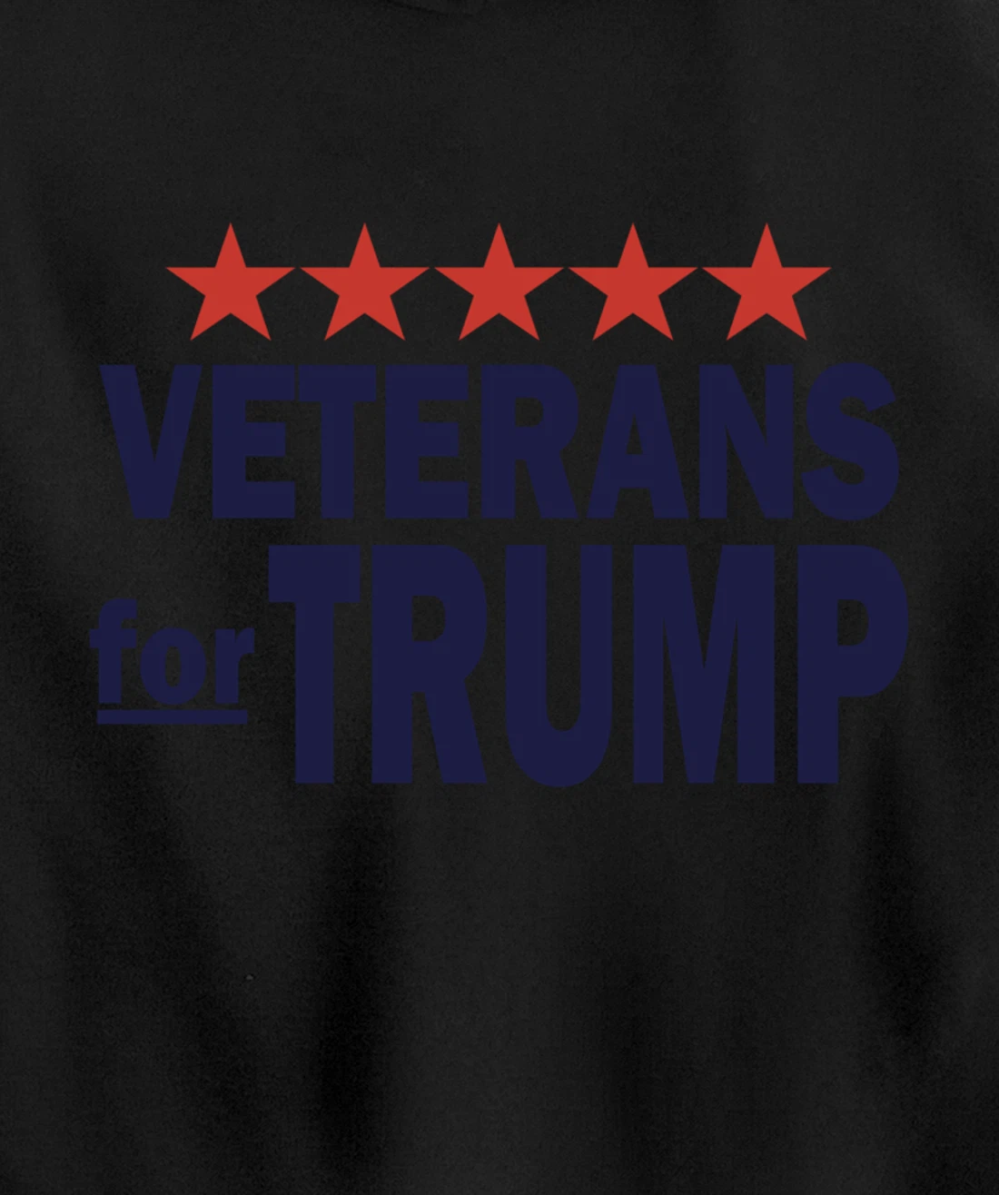 Veterans for Trump Pullover Hoodie