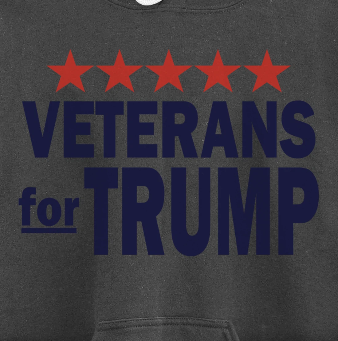 Veterans for Trump Pullover Hoodie