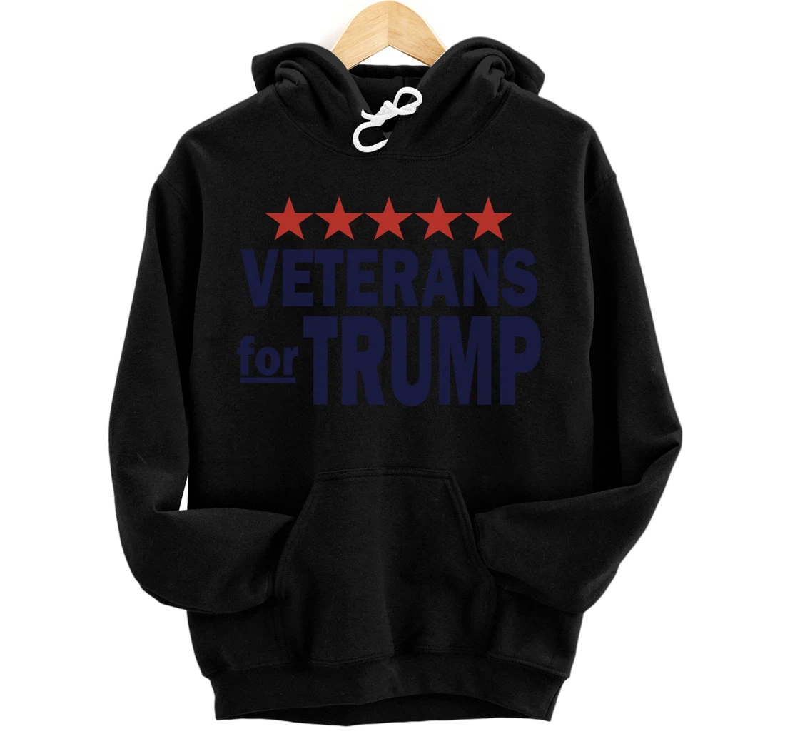 Veterans for Trump Pullover Hoodie