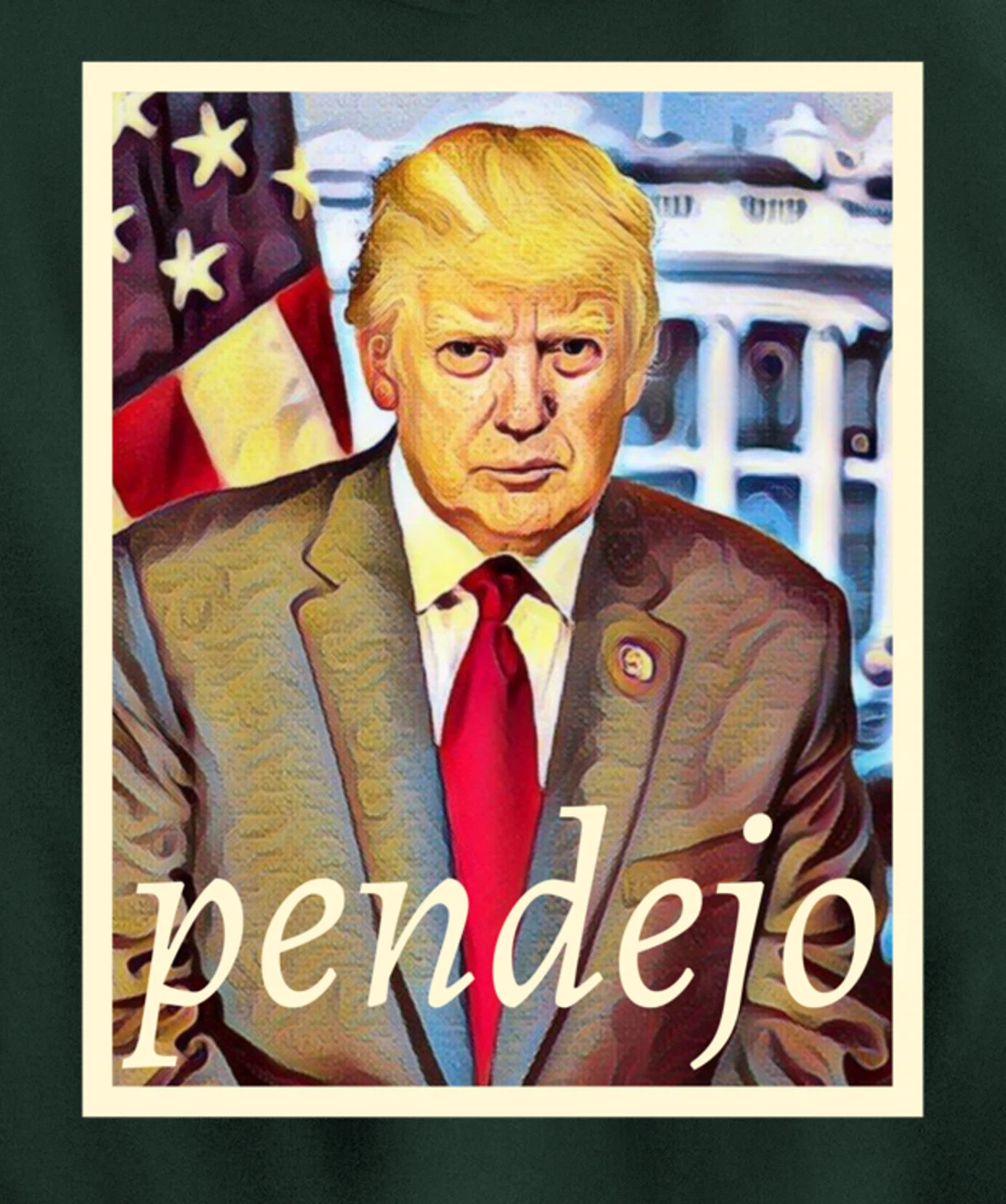 Pendejo Anti-Trump Protest Pullover Hoodie