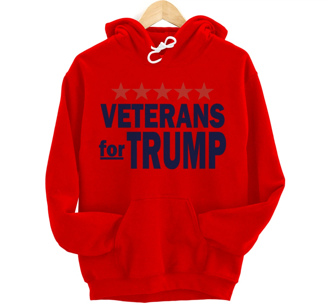Veterans for Trump Pullover Hoodie