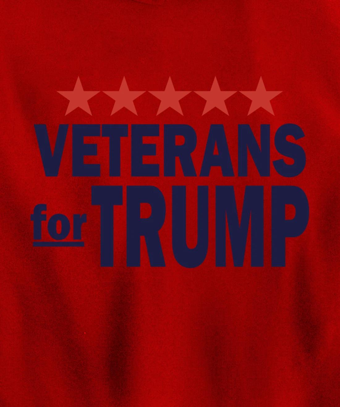 Veterans for Trump Pullover Hoodie