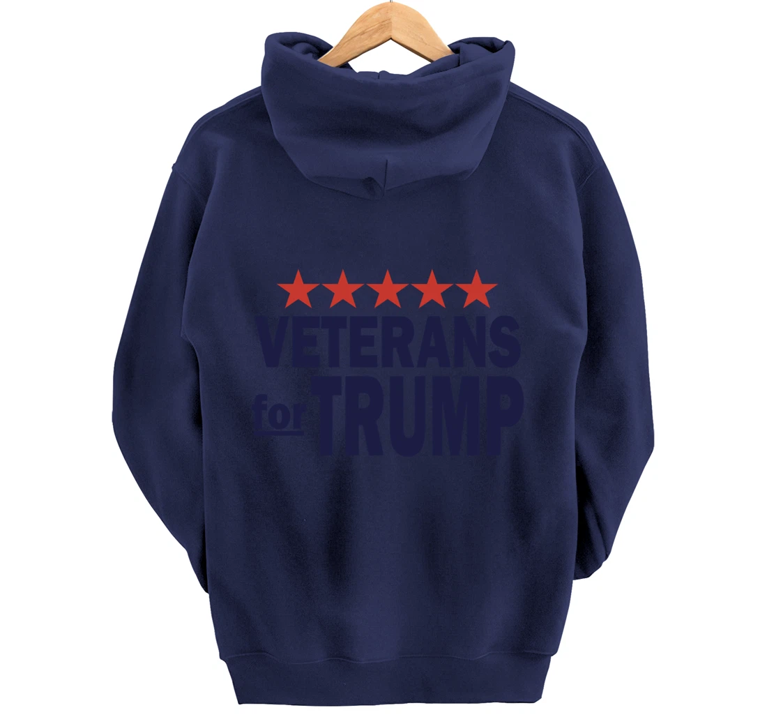 Veterans for Trump Pullover Hoodie