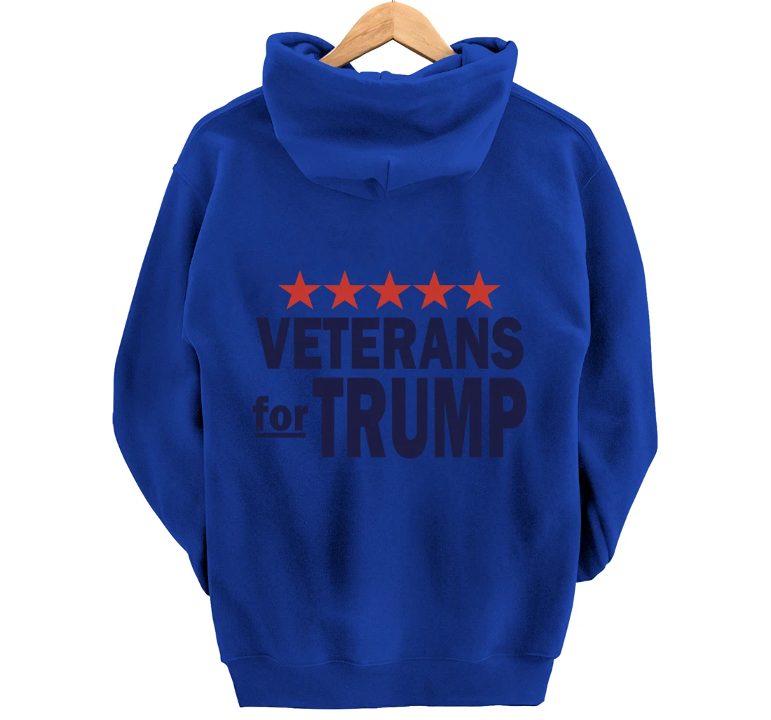 Veterans for Trump Pullover Hoodie
