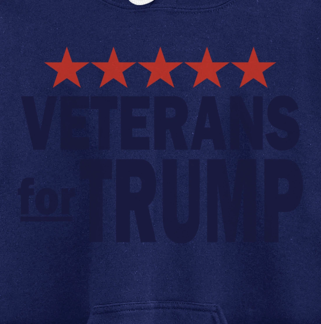 Veterans for Trump Pullover Hoodie