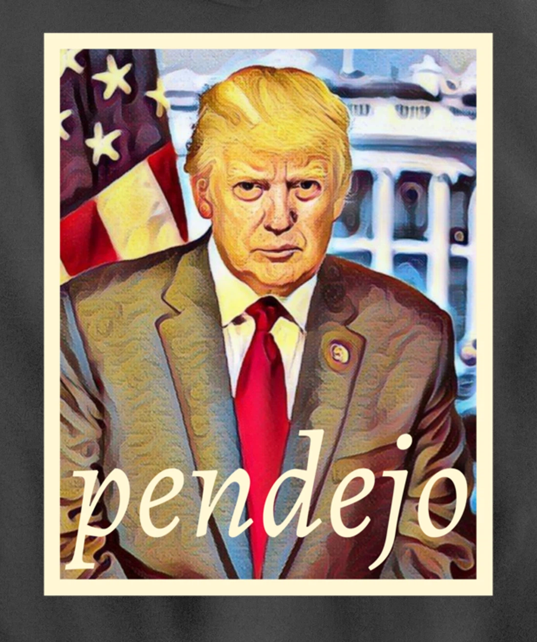 Pendejo Anti-Trump Protest Pullover Hoodie