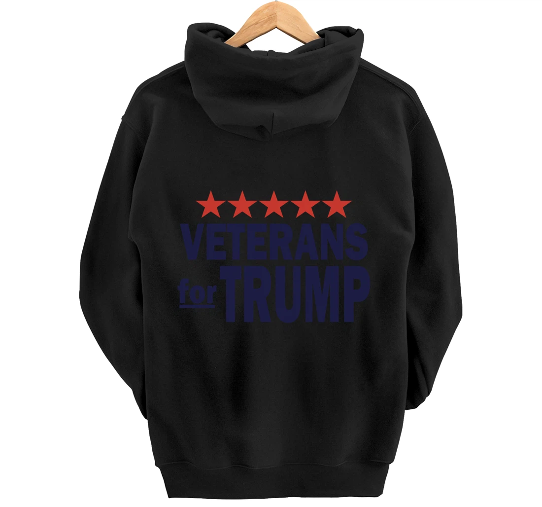 Veterans for Trump Pullover Hoodie