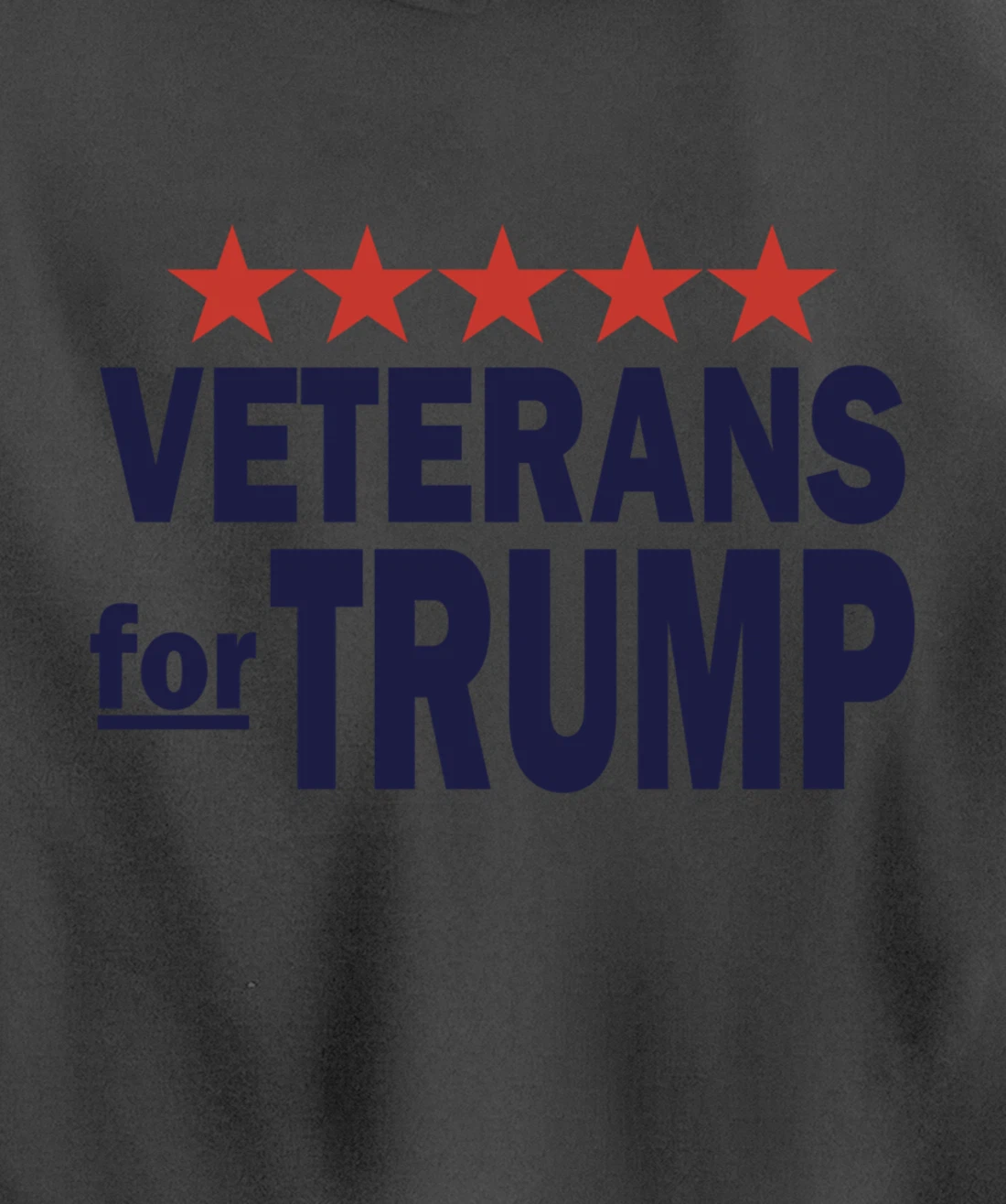 Veterans for Trump Pullover Hoodie