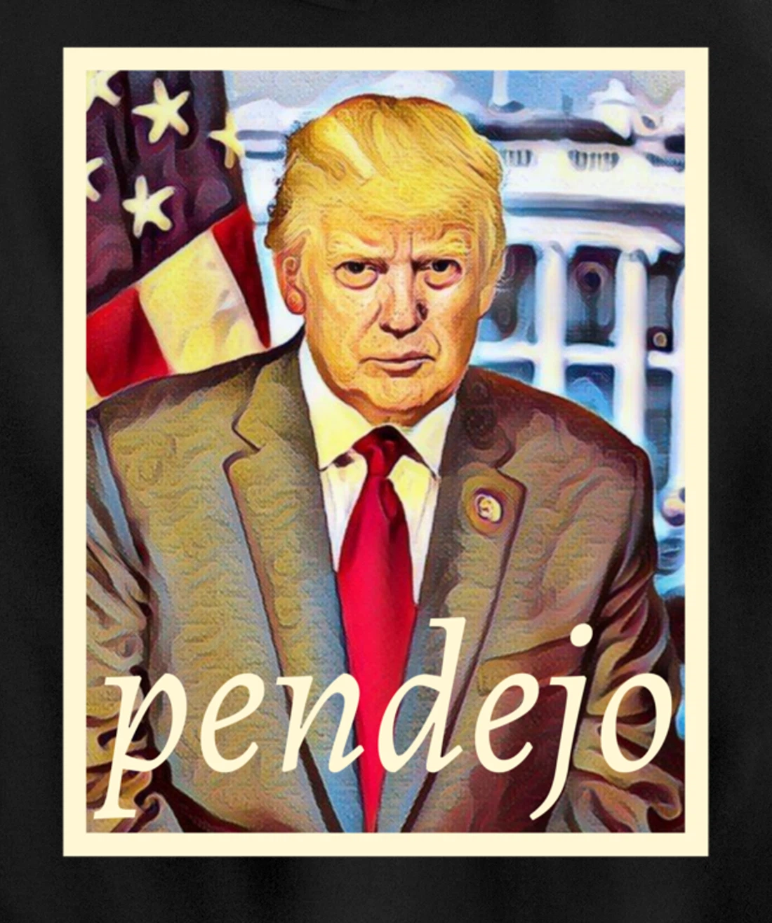 Pendejo Anti-Trump Protest Pullover Hoodie