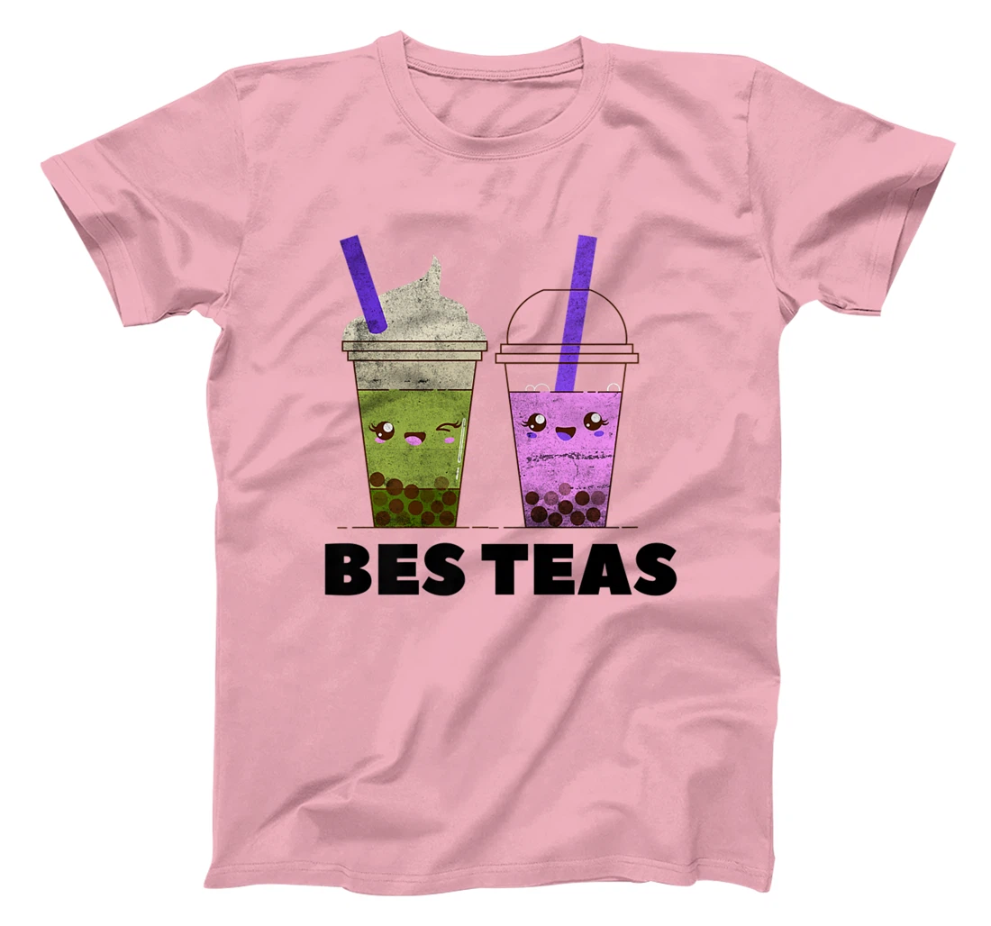 Womens Bubble Boba Milk Tea Pearl Tapioca Bes Teas Lover T-Shirt, Women T-Shirt