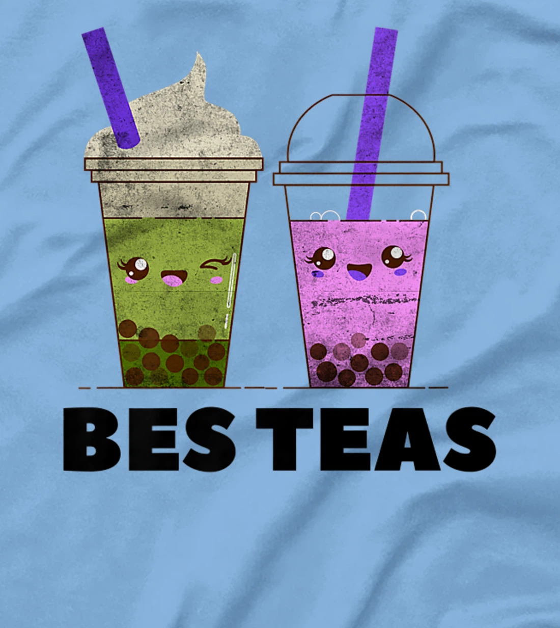 Womens Bubble Boba Milk Tea Pearl Tapioca Bes Teas Lover T-Shirt, Women T-Shirt