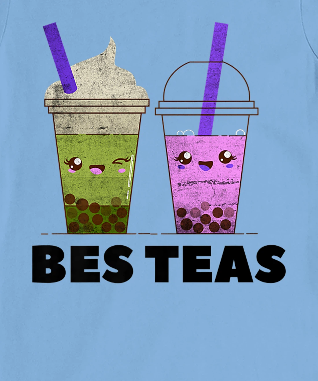 Womens Bubble Boba Milk Tea Pearl Tapioca Bes Teas Lover T-Shirt, Women T-Shirt