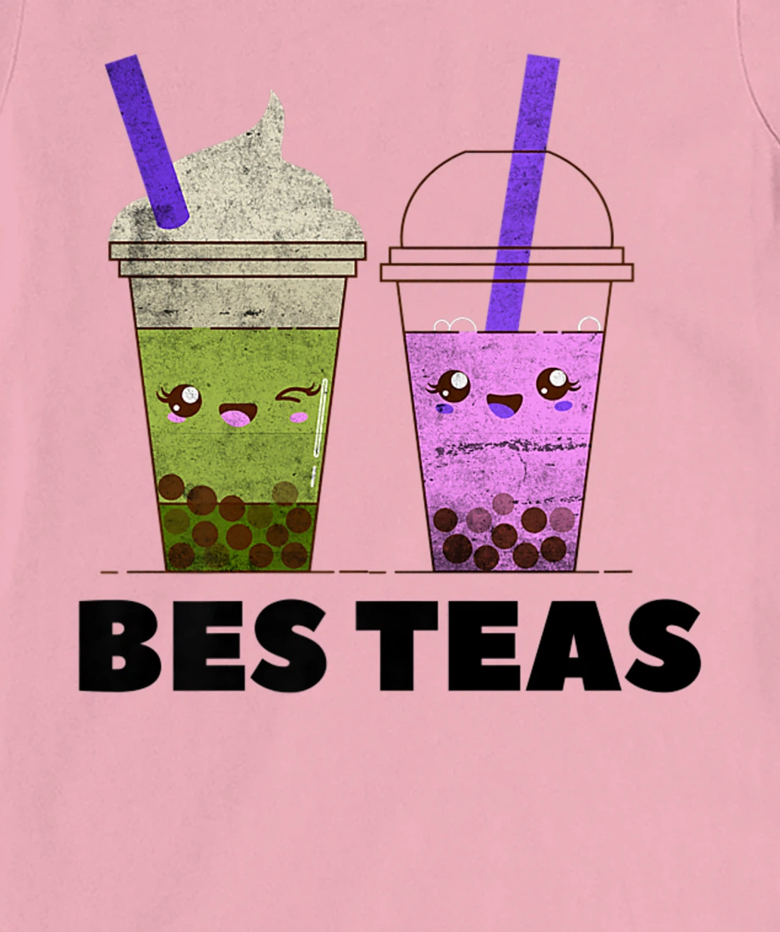 Womens Bubble Boba Milk Tea Pearl Tapioca Bes Teas Lover T-Shirt, Women T-Shirt