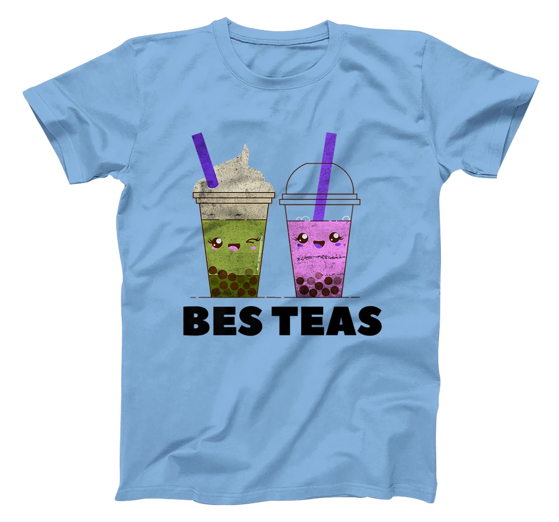 Womens Bubble Boba Milk Tea Pearl Tapioca Bes Teas Lover T-Shirt, Women T-Shirt