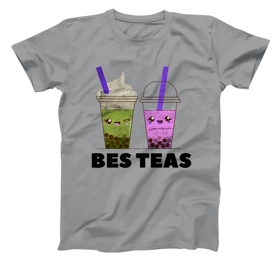 Womens Bubble Boba Milk Tea Pearl Tapioca Bes Teas Lover T-Shirt, Women T-Shirt