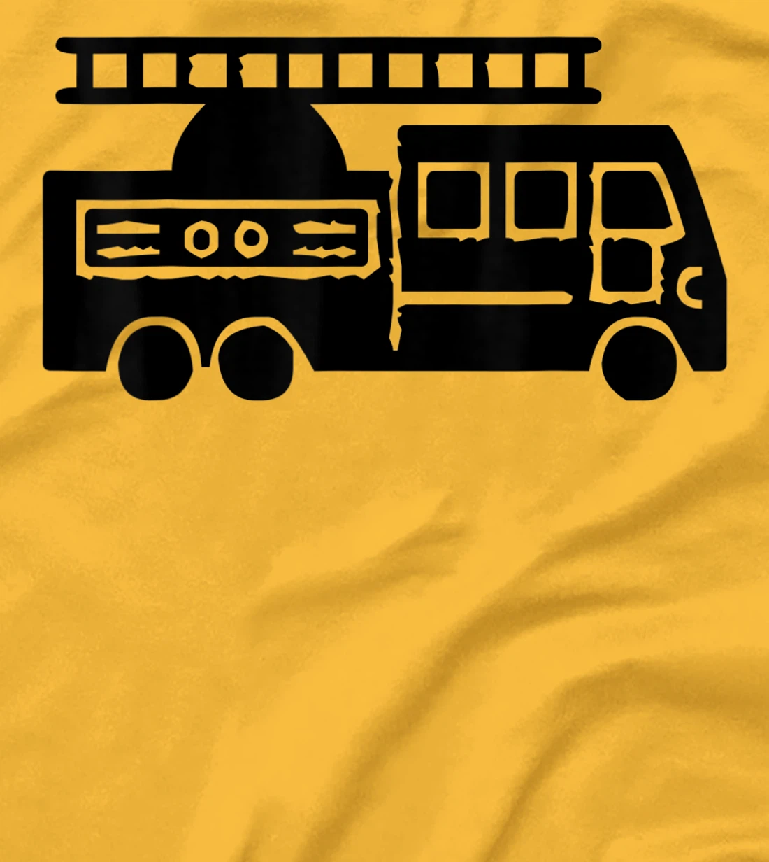 Fire Ladder Truck T-Shirt, Kid T-Shirt and Women T-Shirt