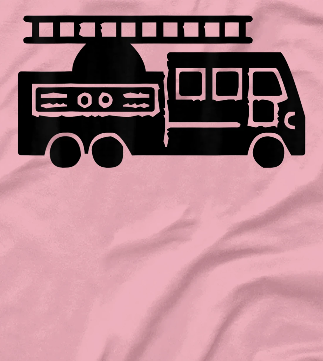 Fire Ladder Truck T-Shirt, Kid T-Shirt and Women T-Shirt