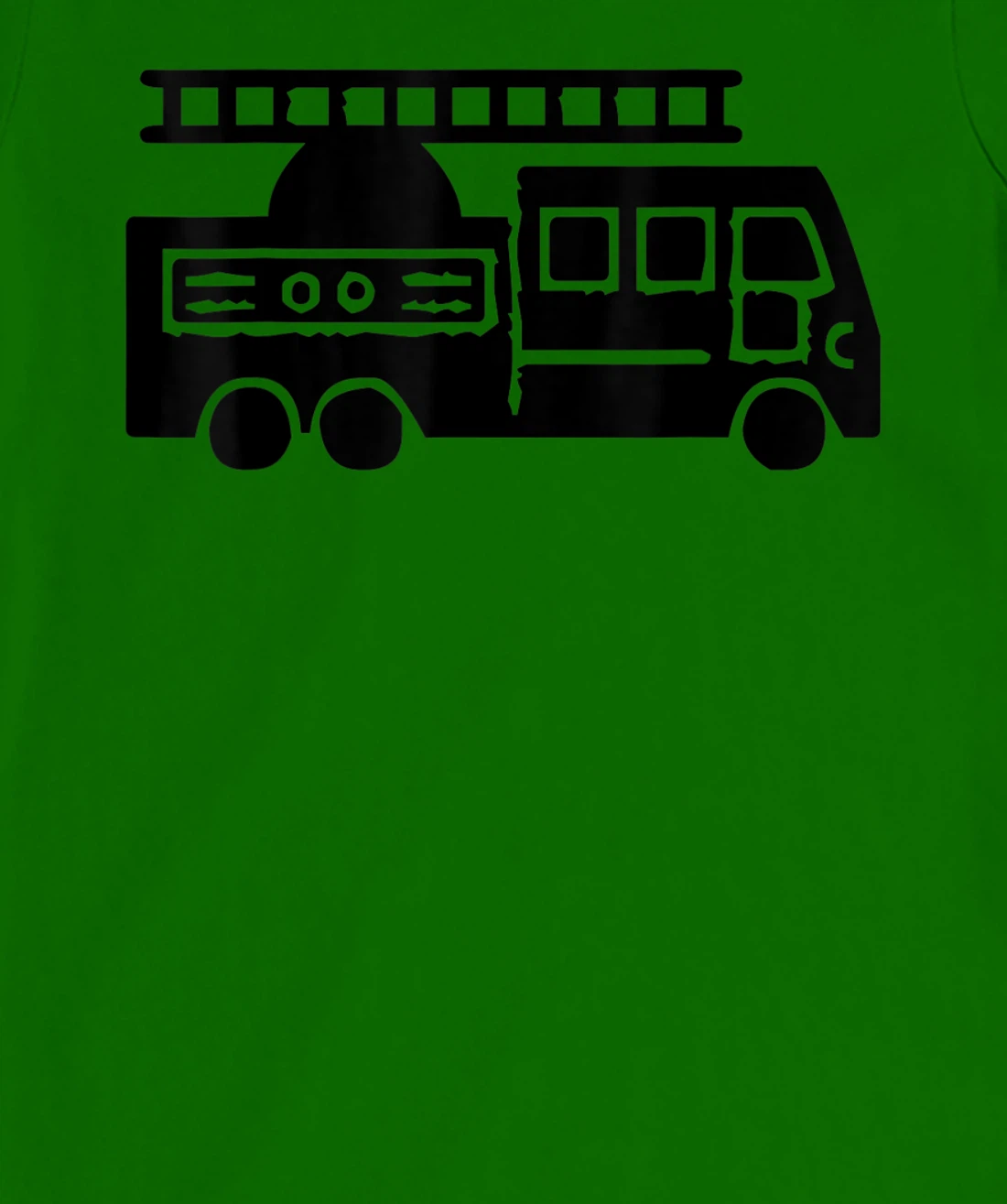 Fire Ladder Truck T-Shirt, Kid T-Shirt and Women T-Shirt