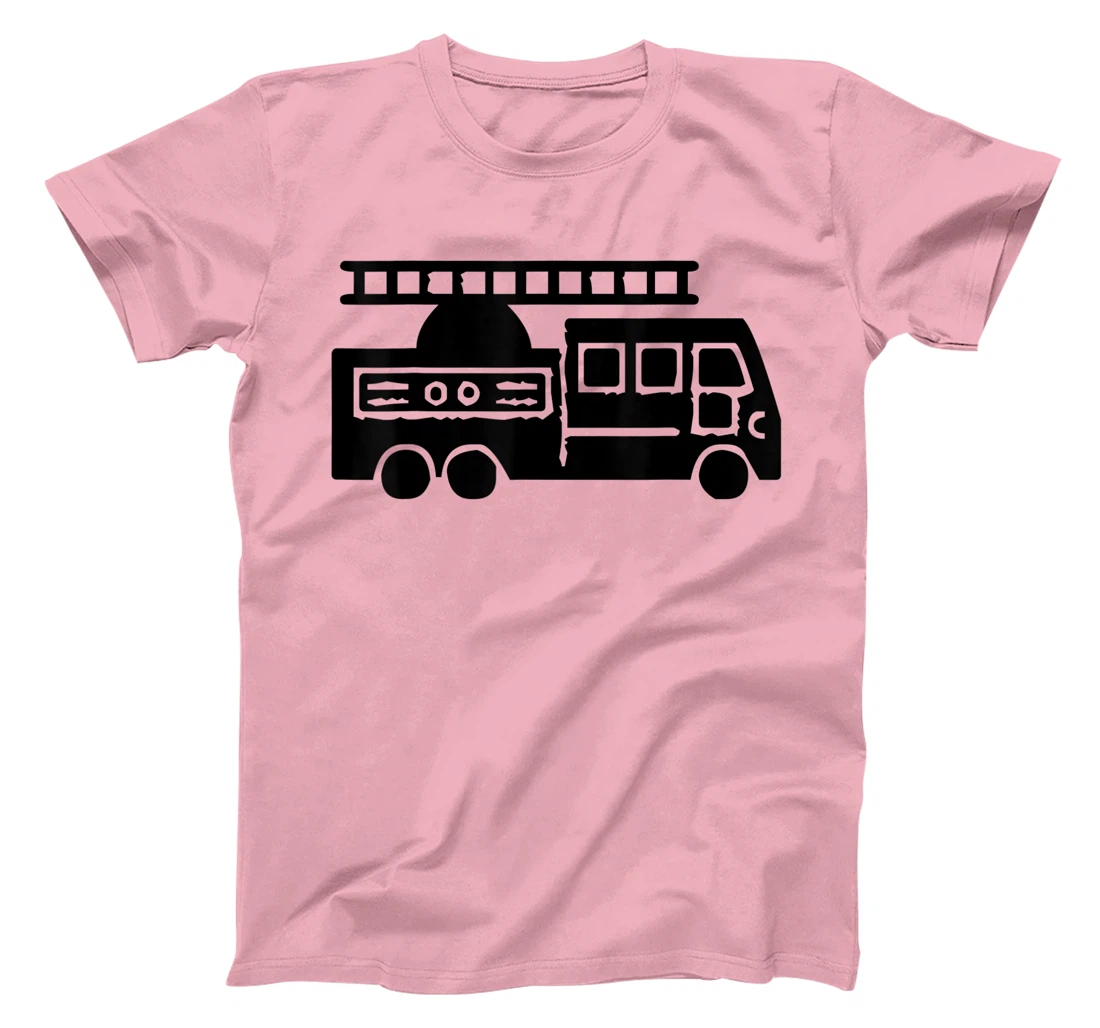 Fire Ladder Truck T-Shirt, Kid T-Shirt and Women T-Shirt