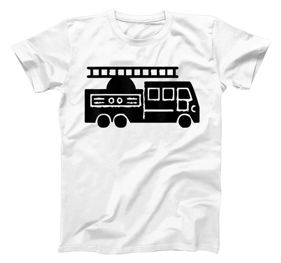 Fire Ladder Truck T-Shirt, Kid T-Shirt and Women T-Shirt
