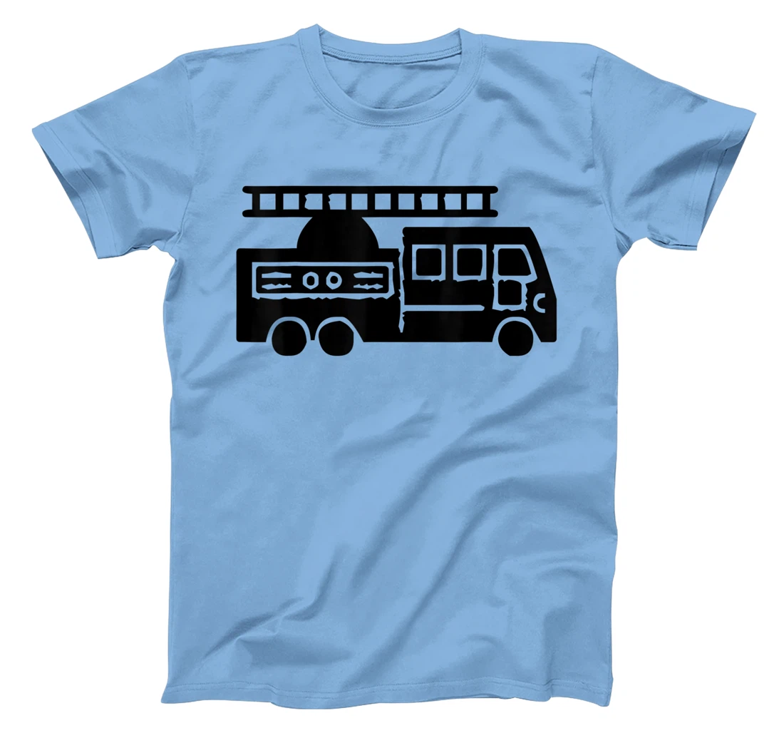 Fire Ladder Truck T-Shirt, Kid T-Shirt and Women T-Shirt