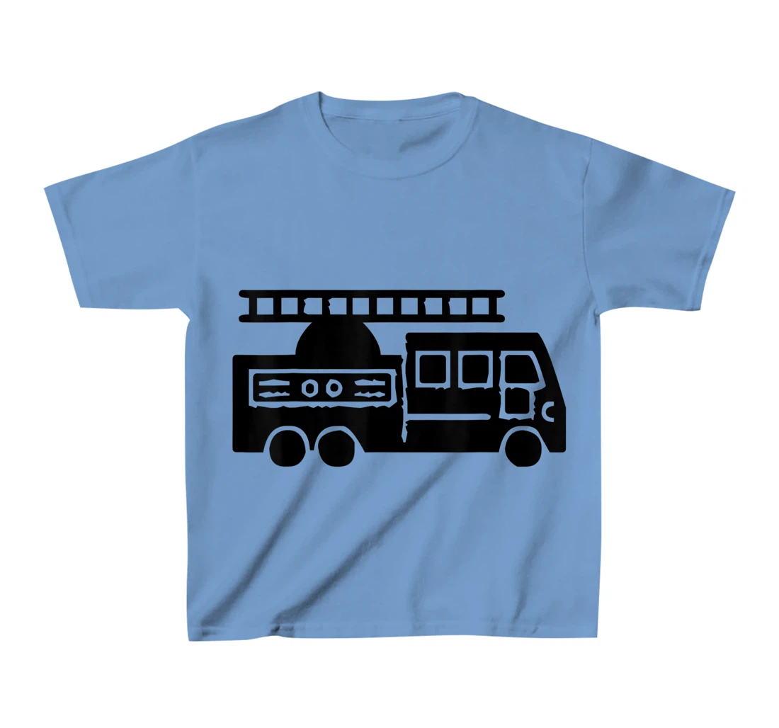 Fire Ladder Truck T-Shirt, Kid T-Shirt and Women T-Shirt