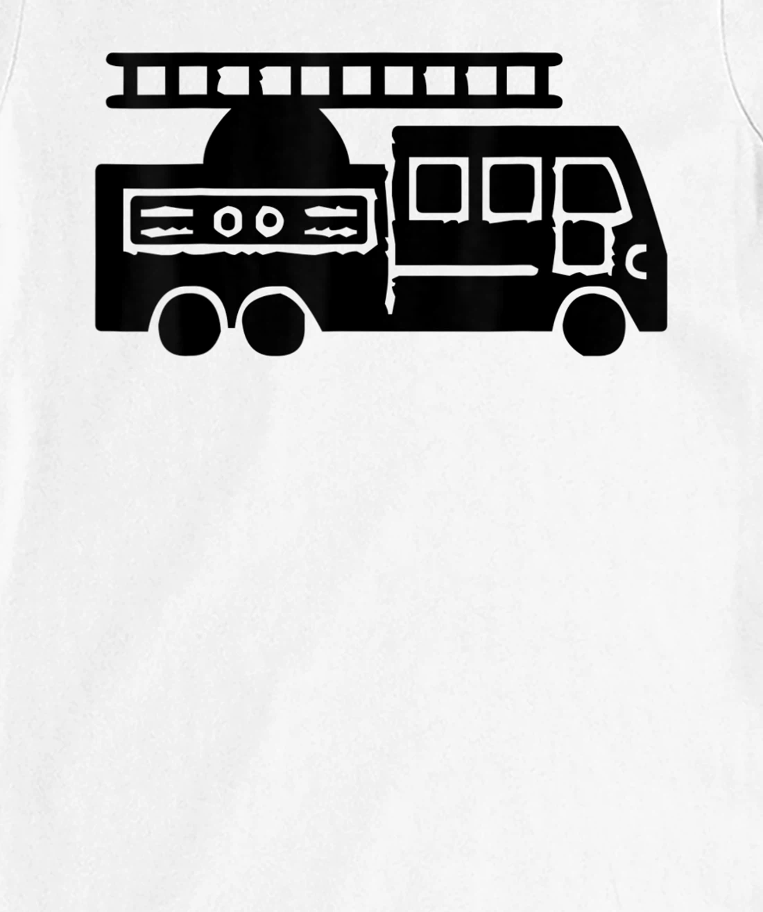 Fire Ladder Truck T-Shirt, Kid T-Shirt and Women T-Shirt